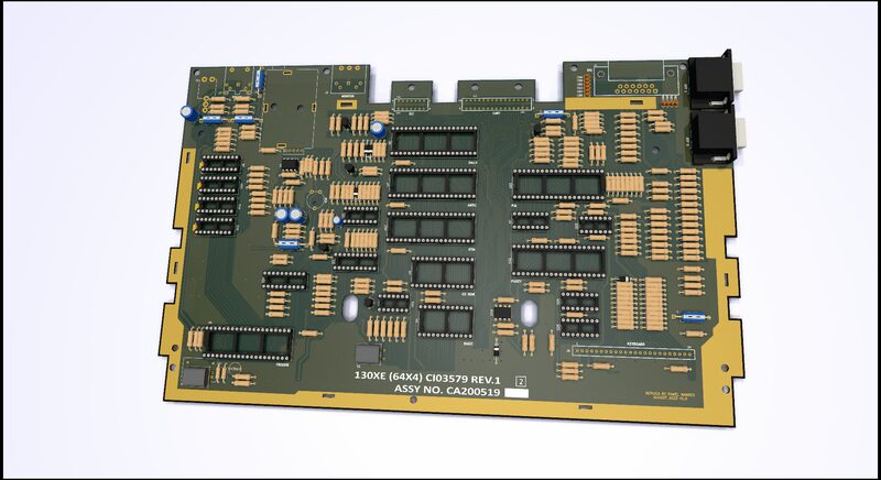 Atari 130XE Memory Upgrade (Expansion de memoria)