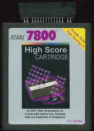 Atari High Score Cartridge (Cartucho de utilidades)