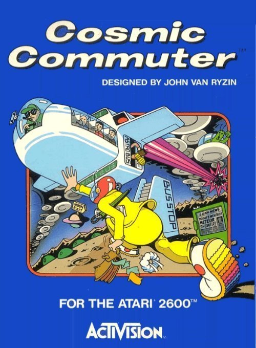 Cosmic Commuter (Atari 400/800/XL/XE)