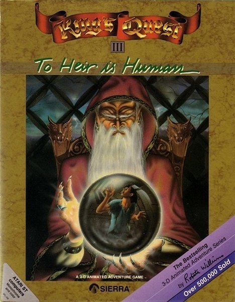 King's Quest III: To Heir Is Human (Atari 400/800/XL/XE)