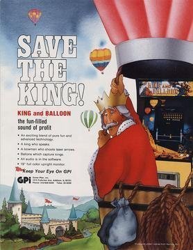 King & Balloon (Atari 400/800/XL/XE)