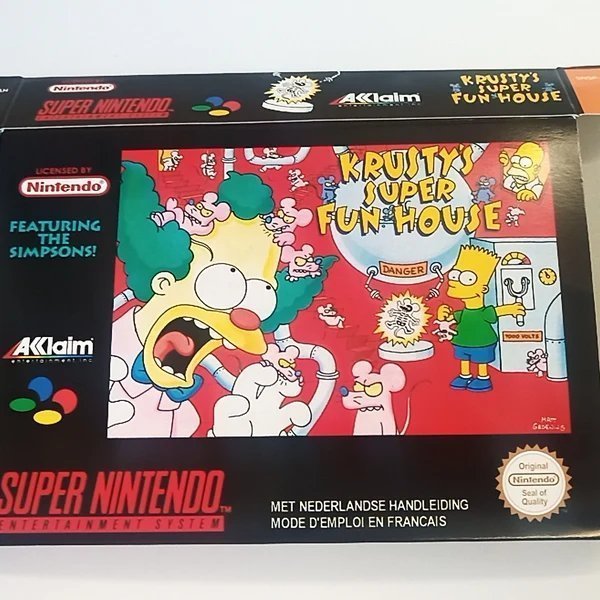 Krusty Super Fun House (Atari 400/800/XL/XE)