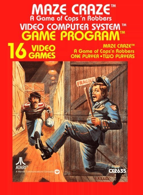 Maze Craze: A Game of Cops 'n Robbers (Atari 2600)