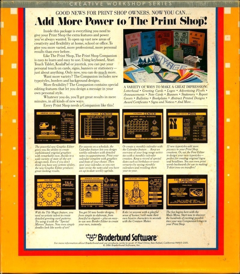 Print Shop (Atari 400/800/XL/XE)