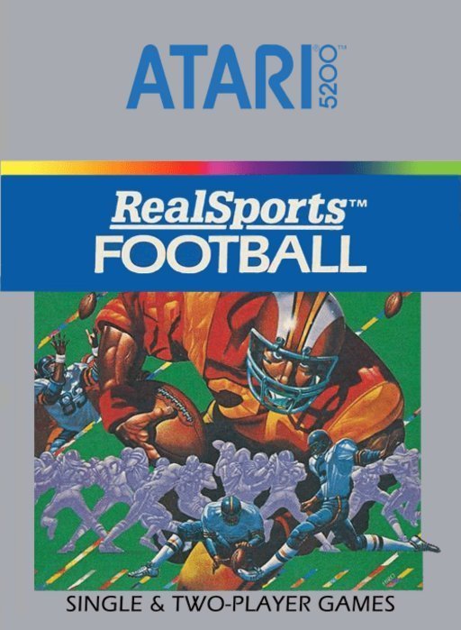 RealSports Football (Atari 5200)