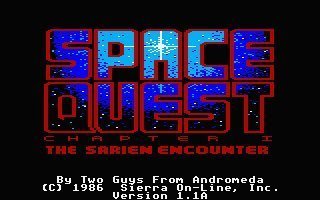 Space Quest II (Atari 400/800/XL/XE)