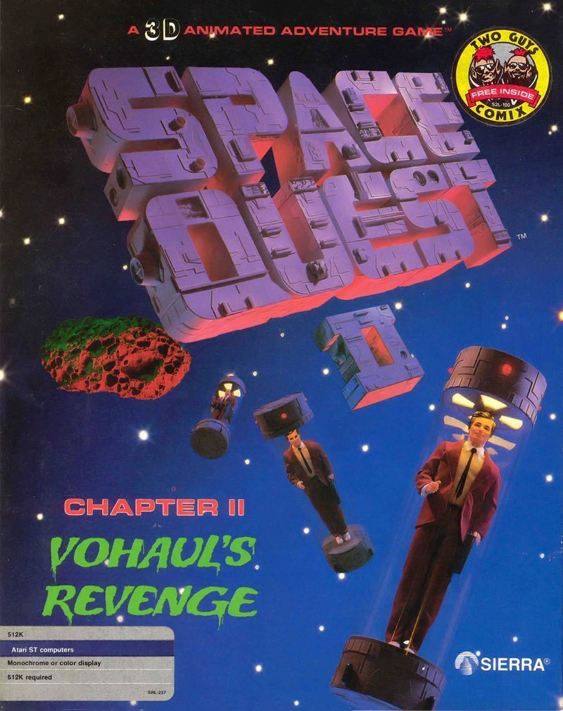 Space Quest II: Vohaul's Revenge (Atari 400/800/XL/XE)