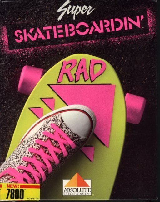 Super Skateboardin (Atari 7800)