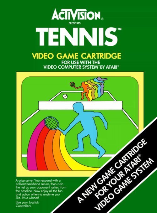 Tennis (Atari 400/800/XL/XE)