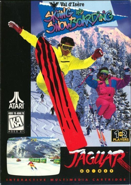 Val d'Isère Skiing and Snowboarding (Atari Jaguar)