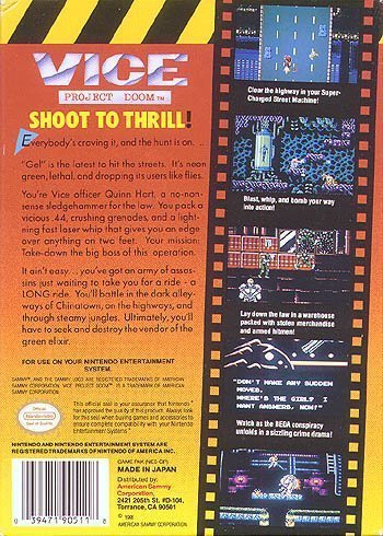 Vice Project Doom (Atari 400/800/XL/XE)
