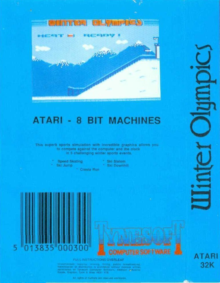 Winter Games II (Atari 400/800/XL/XE)